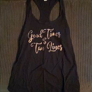 “Good Times”  Women’s tank Size M
